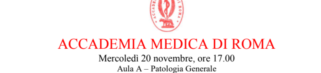 Conferenza: "THE INFLAMMATION AS A META-NARRATION"